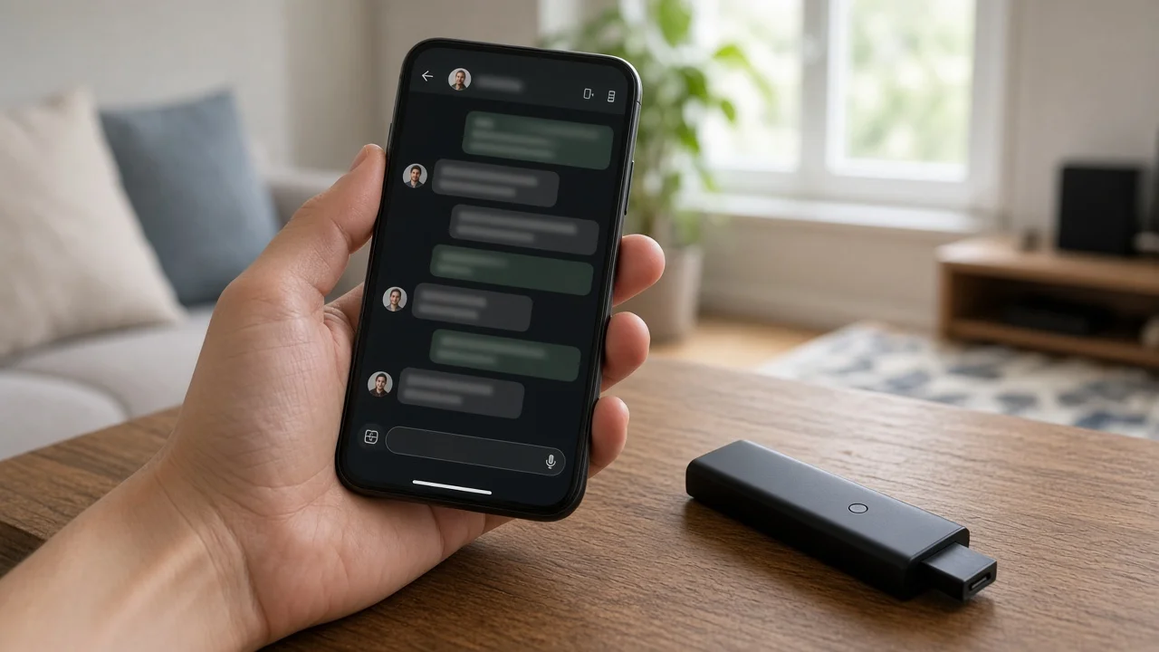 Setup für iptv telegram auf Stick und Smartphone